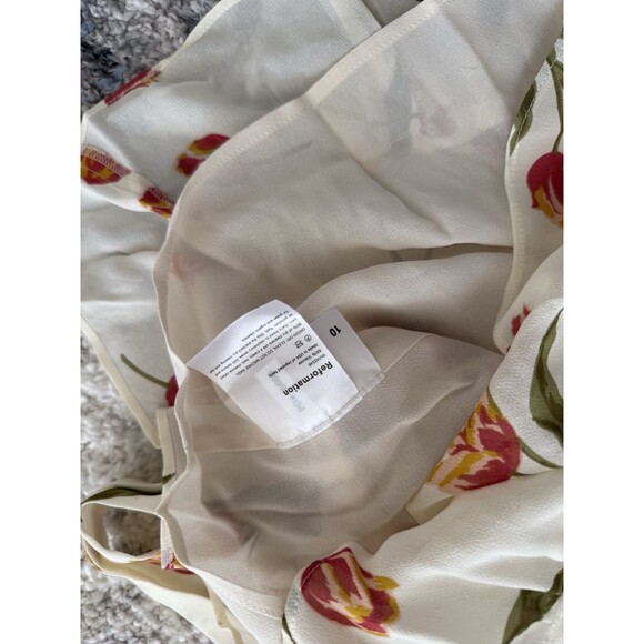 Reformation Floral Dress size 10 - Picture 5 of 9